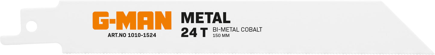 1010 Reciprocating Saw Blade Bi-Metal 24 TPI