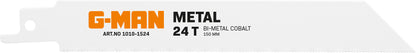 1010 Reciprocating Saw Blade Bi-Metal 24 TPI
