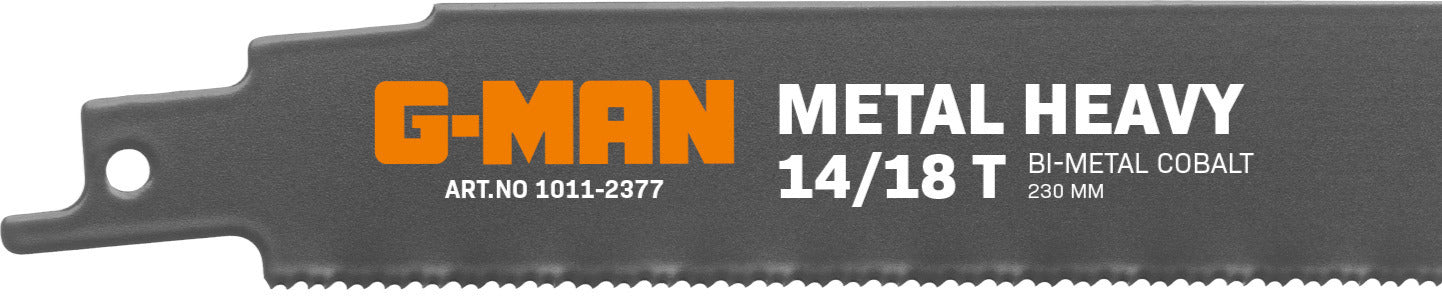 1011 Reciprocating Saw Blade Bi-Metal 14/18 TPI