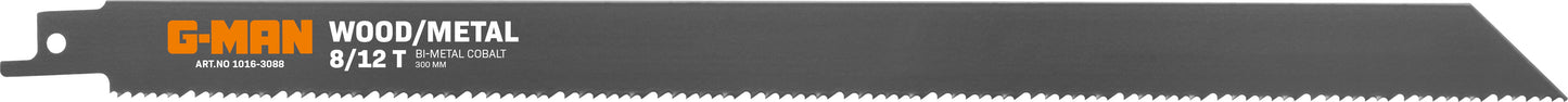 1016 Reciprocating Saw Blade Bi-Metal 8/12 TPI