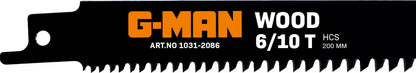 1031 Reciprocating Saw Blade Carbon Steel 6-10 TPI Progressive