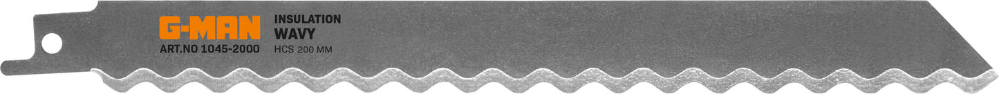 1045 Reciprocating Saw Blade Carbon Steel Rubber Foam Leather