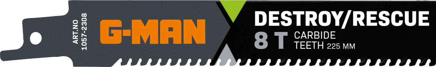1057 Reciprocating Saw Blade Carbide 8 TPI