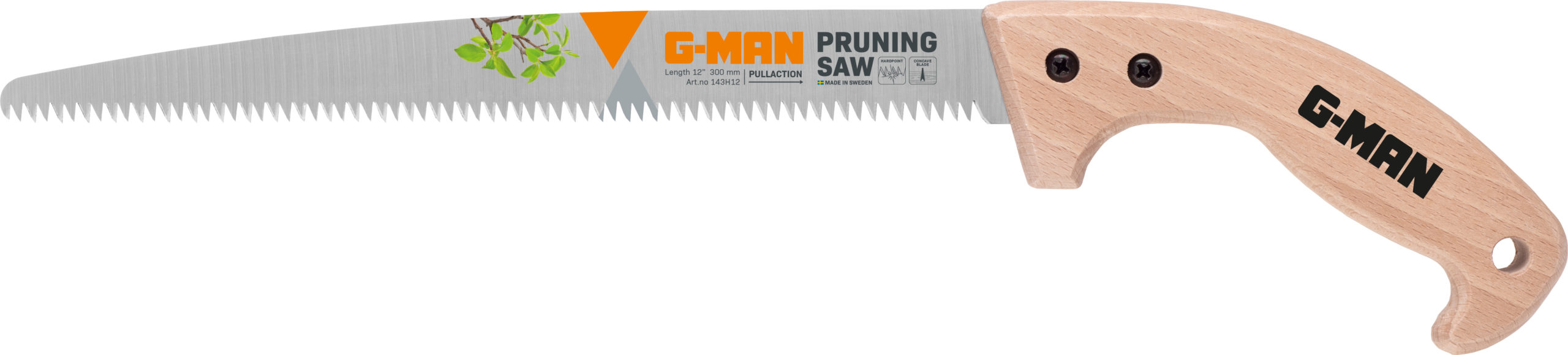 143H12 Pruning Saw With Wood Handle